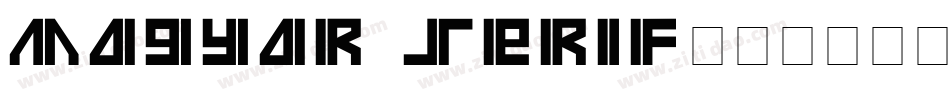 Magyar Serif字体转换